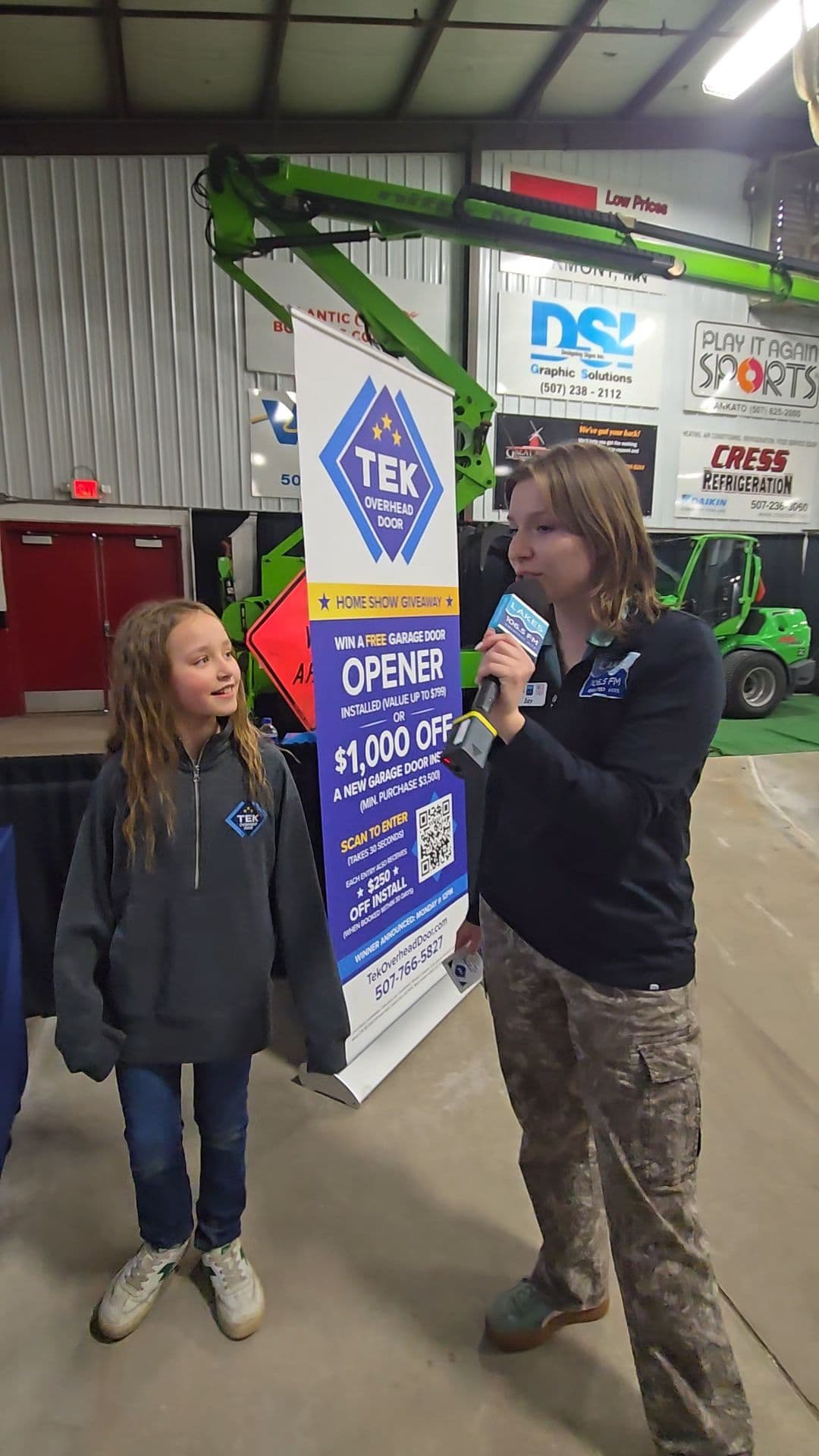 TEK Overhead Door Hits the Fairmont Home Show image